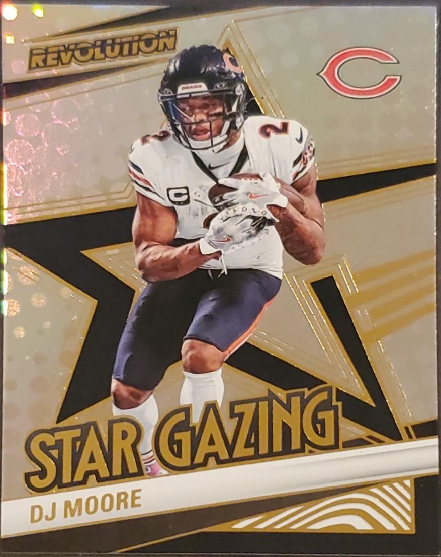 2025 Panini Revolution Star Gazing DJ Moore #4 card