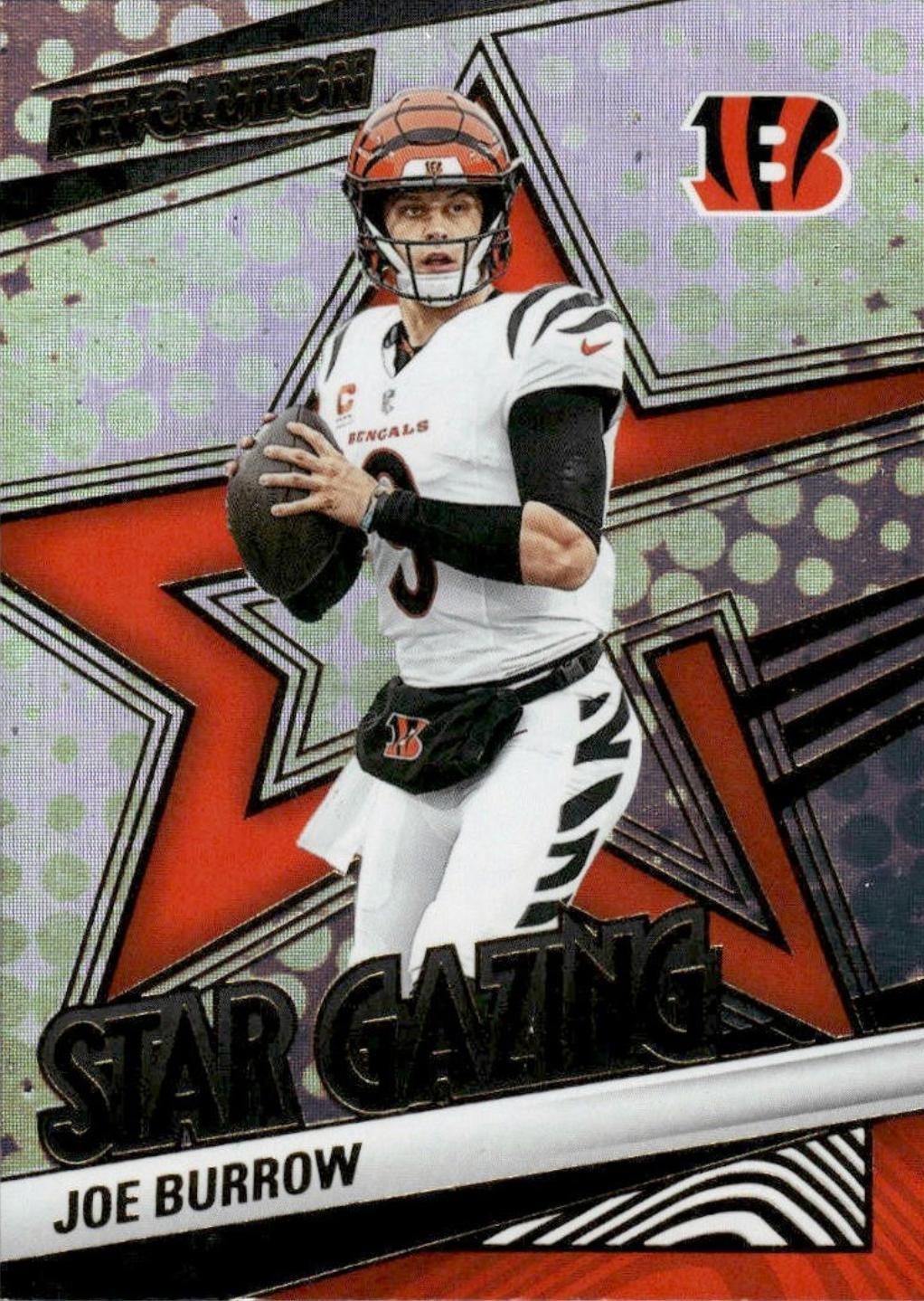 2025 Panini Revolution Star Gazing Joe Burrow #6 card