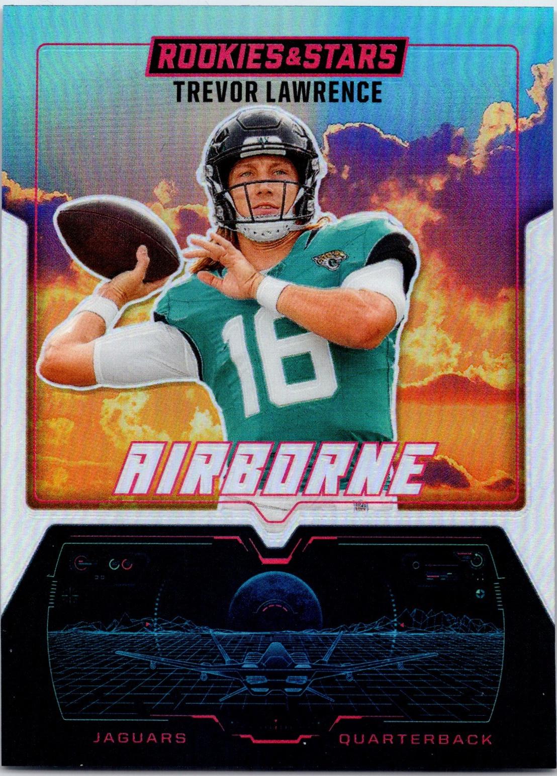 2025 Panini Rookies & Stars Airborne Trevor Lawrence #6 card