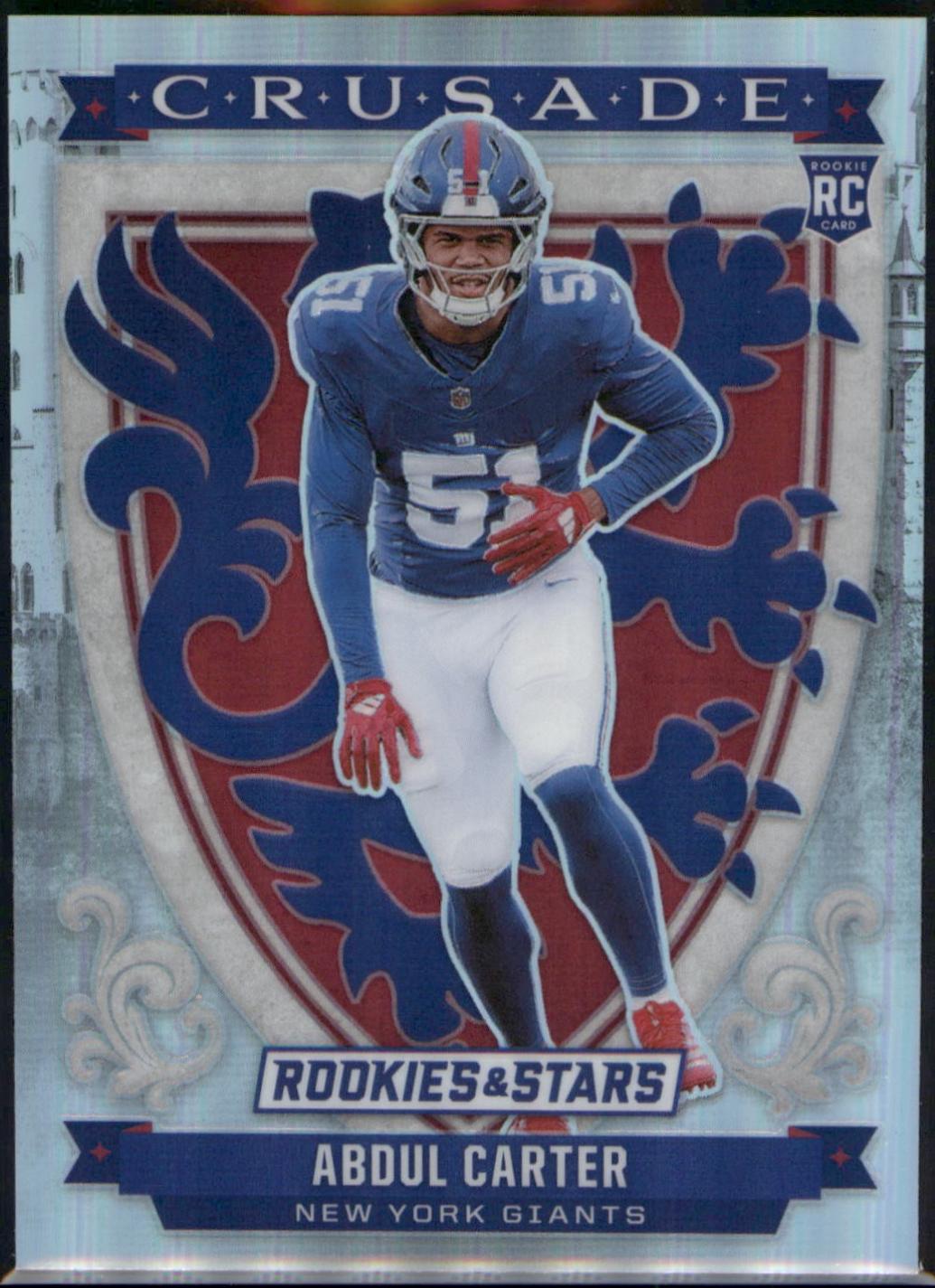 2025 Panini Rookies & Stars Crusade Abdul Carter #24 card
