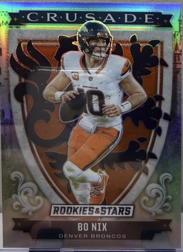 2025 Panini Rookies & Stars Crusade Bo Nix #28 card