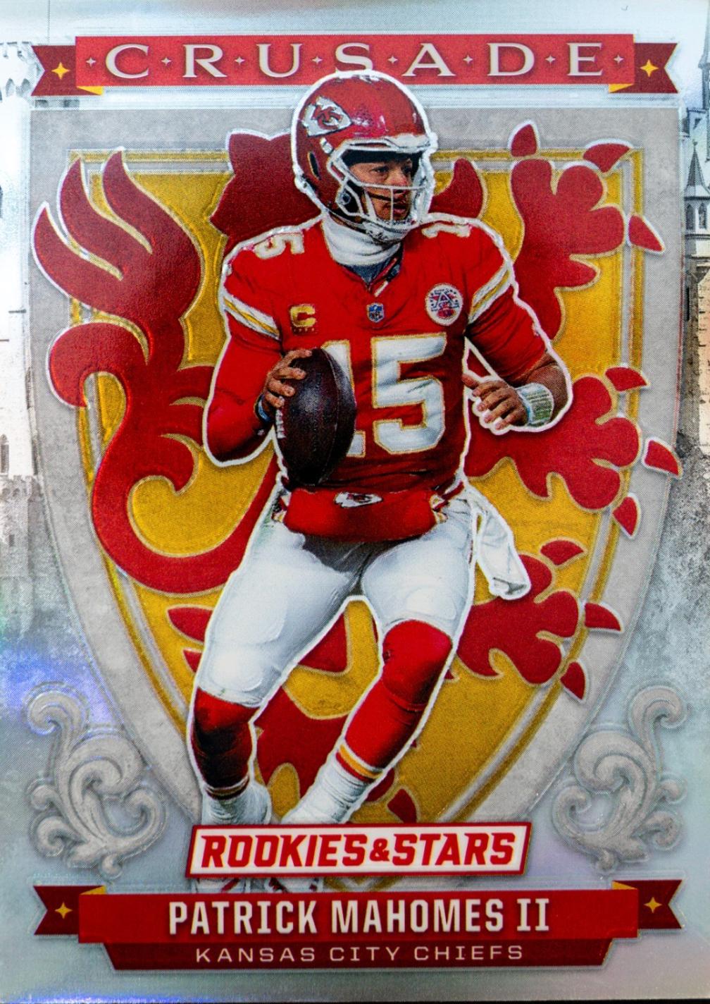 2025 Panini Rookies & Stars Crusade Patrick Mahomes II #1 card