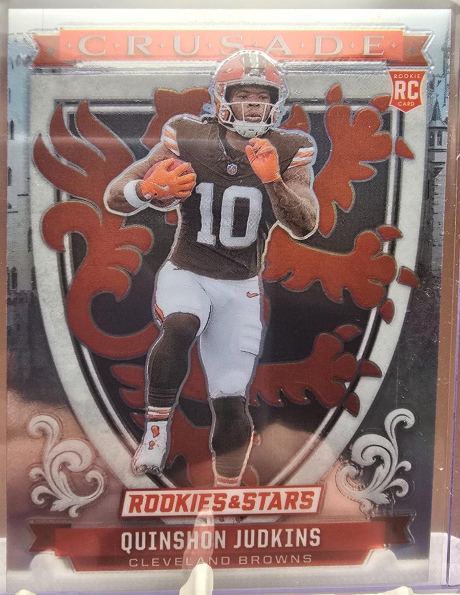 2025 Panini Rookies & Stars Crusade Quinshon Judkins #20 card