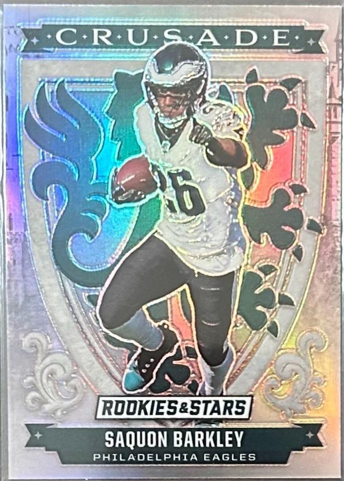 2025 Panini Rookies & Stars Crusade Saquon Barkley #7 card