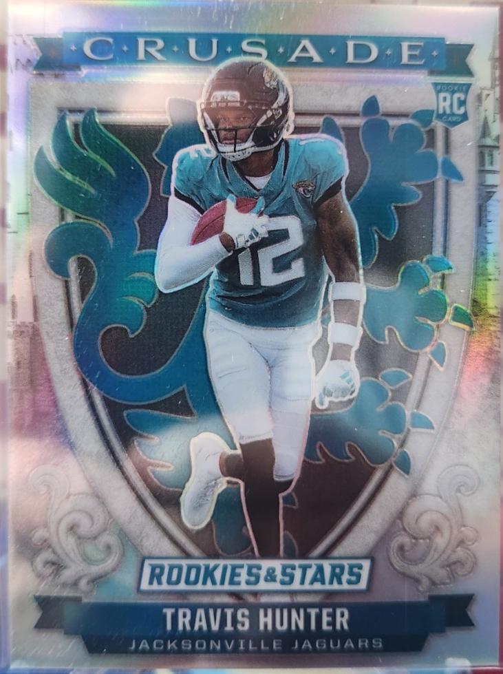 2025 Panini Rookies & Stars Crusade Travis Hunter #3 card