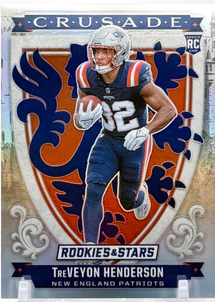 2025 Panini Rookies & Stars Crusade TreVeyon Henderson #19 card