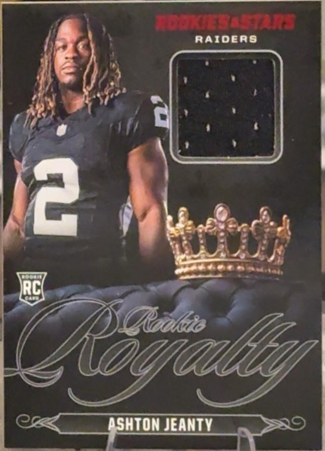 2025 Panini Rookies & Stars Rookie Royalty Ashton Jeanty #2 card