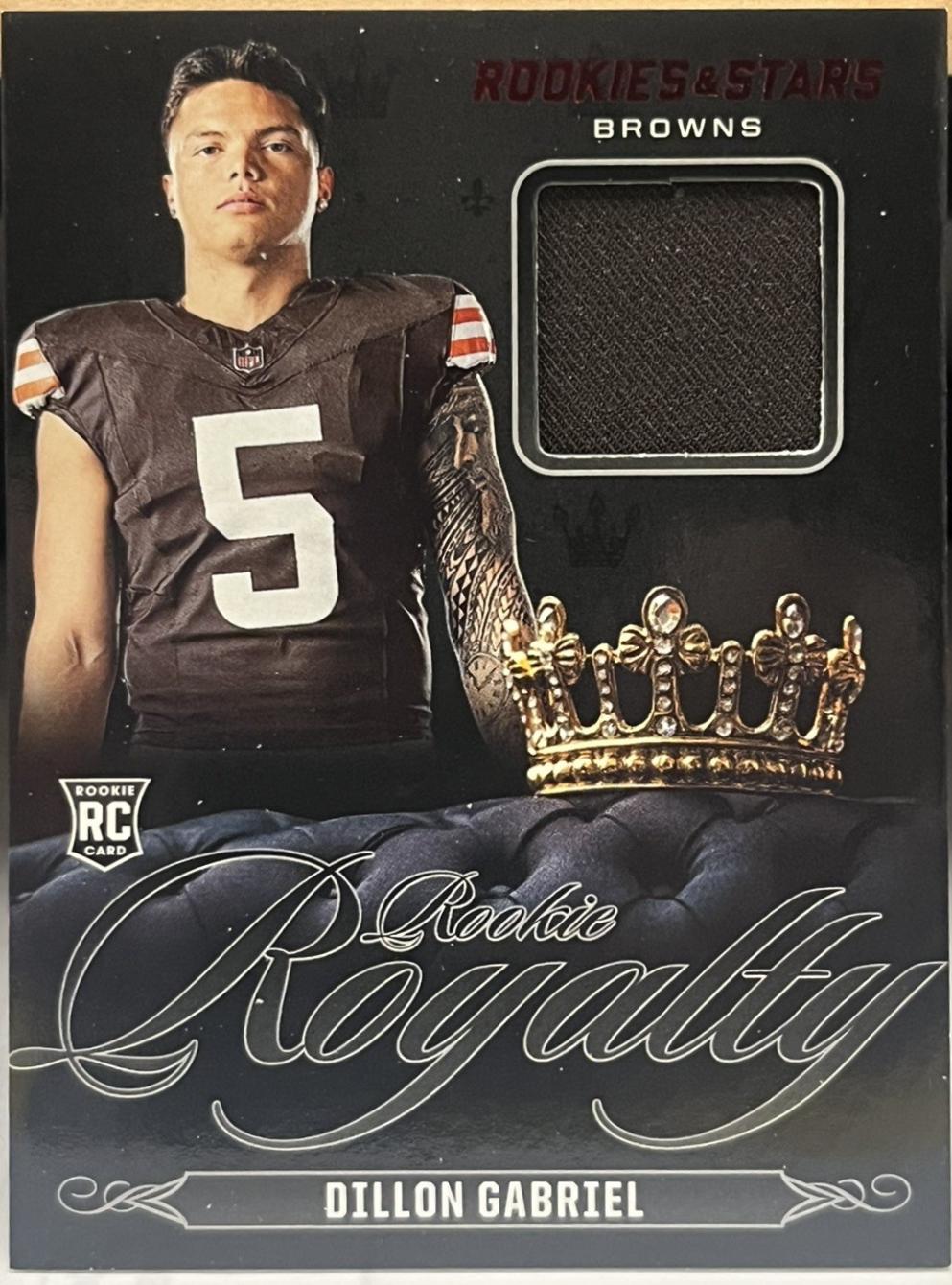 2025 Panini Rookies & Stars Rookie Royalty Dillon Gabriel #6 card