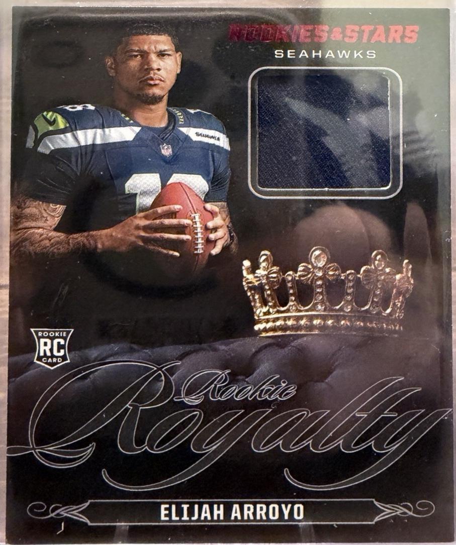 2025 Panini Rookies & Stars Rookie Royalty Elijah Arroyo #8 card