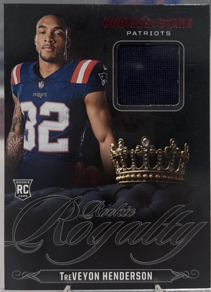 2025 Panini Rookies & Stars Rookie Royalty TreVeyon Henderson #36 card