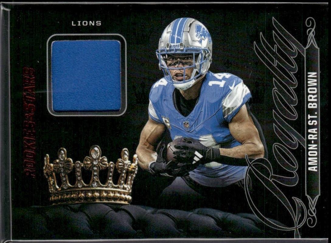 2025 Panini Rookies & Stars Royalty Amon-Ra St. Brown #R-ASB card