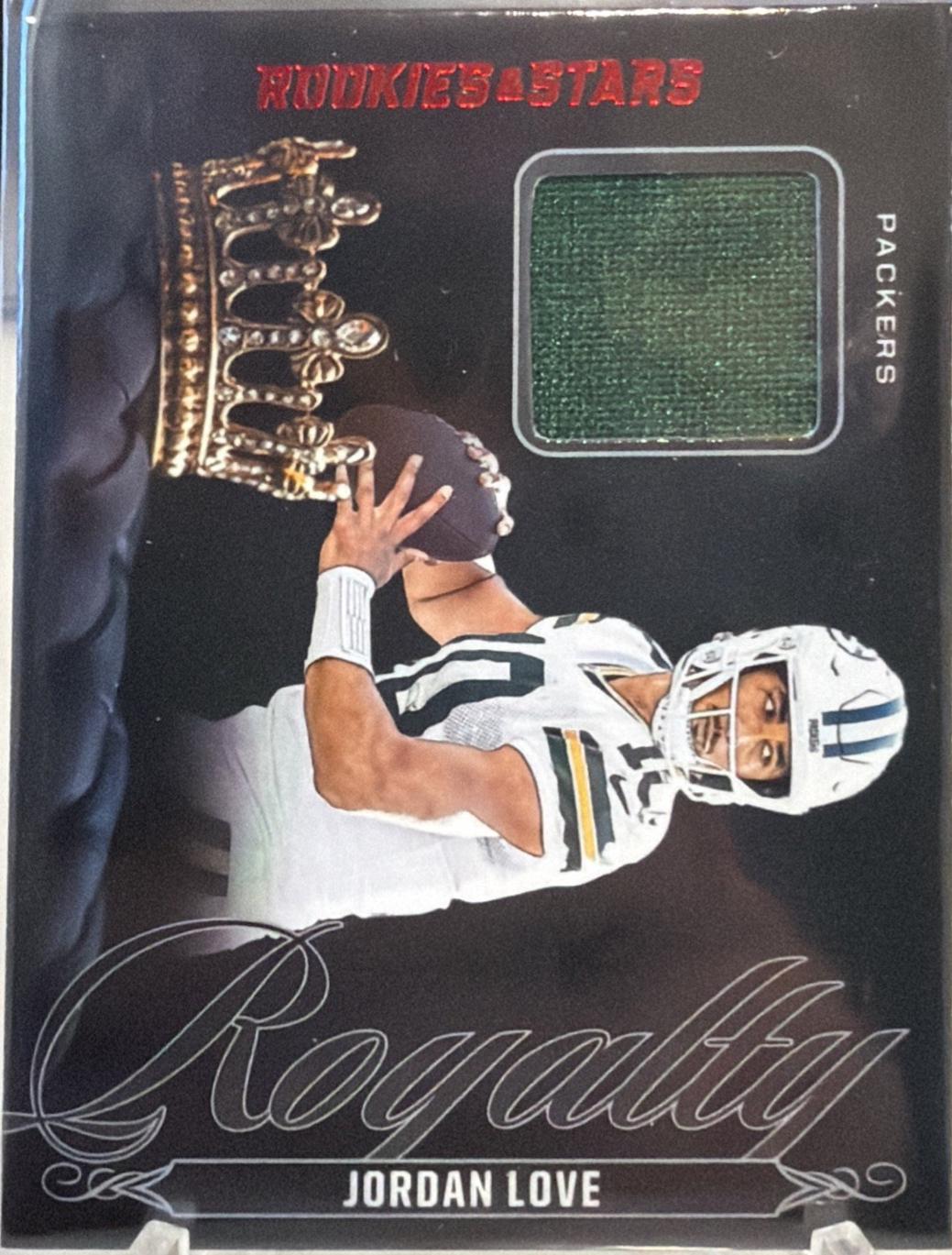 2025 Panini Rookies & Stars Royalty Jordan Love #R-JLE card