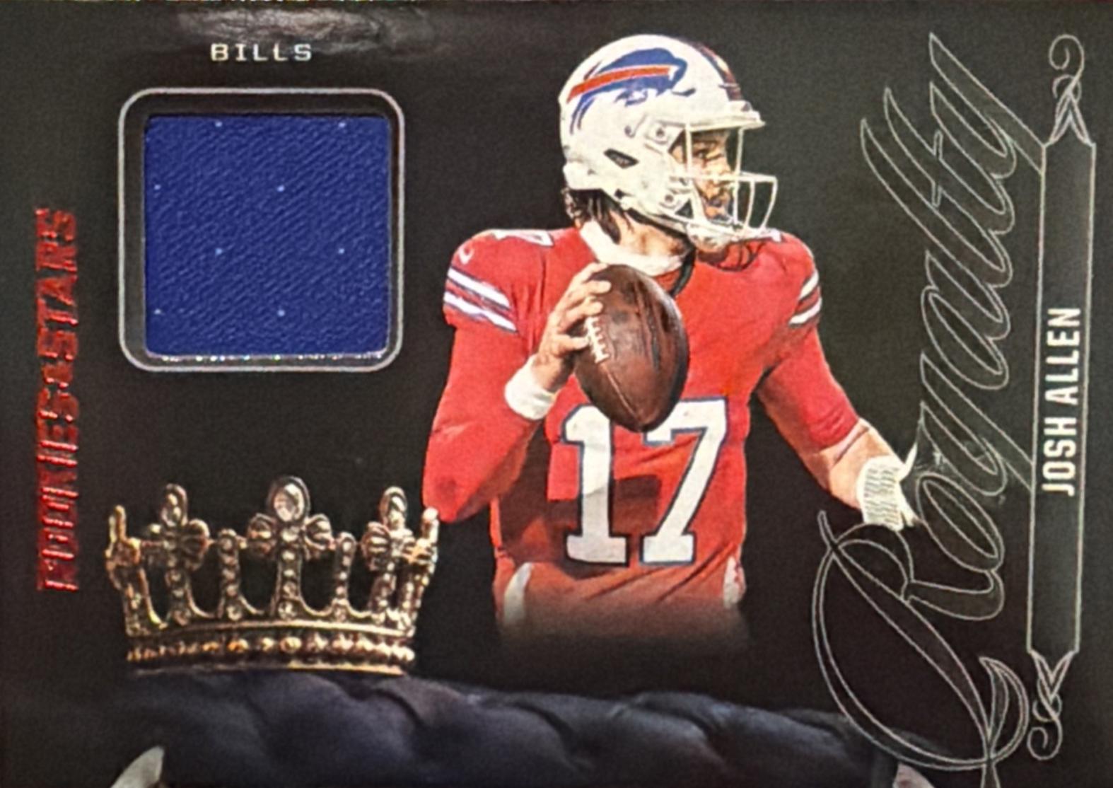 2025 Panini Rookies & Stars Royalty Josh Allen #R-JAN card