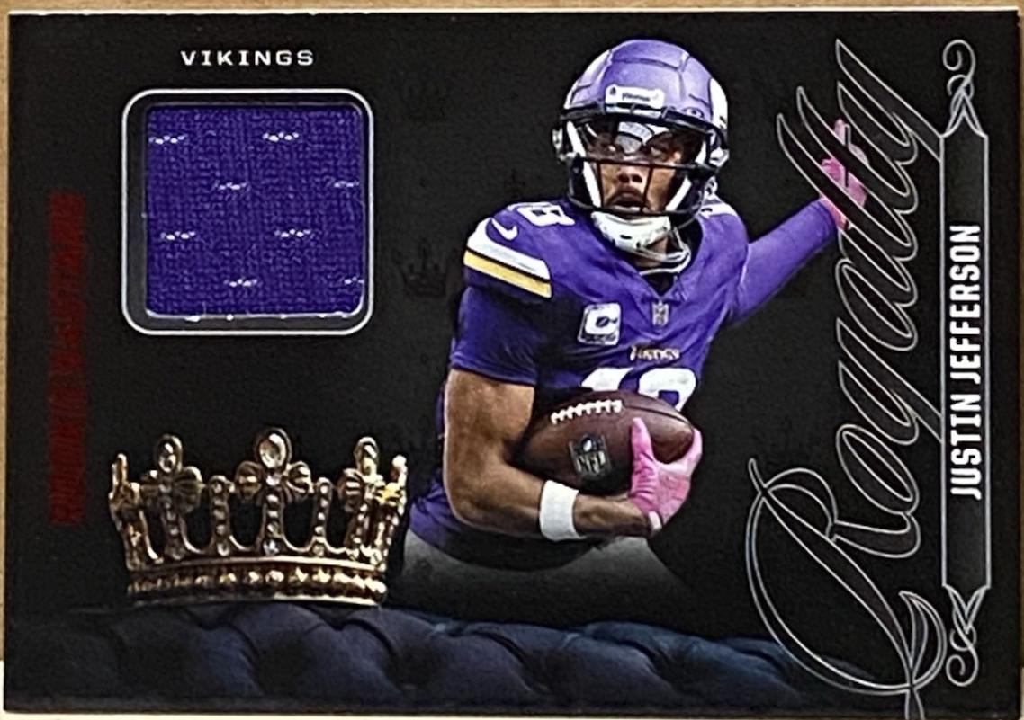 2025 Panini Rookies & Stars Royalty Justin Jefferson #R-JJN card