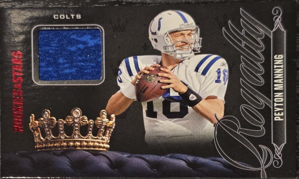 2025 Panini Rookies & Stars Royalty Peyton Manning #R-PMG card