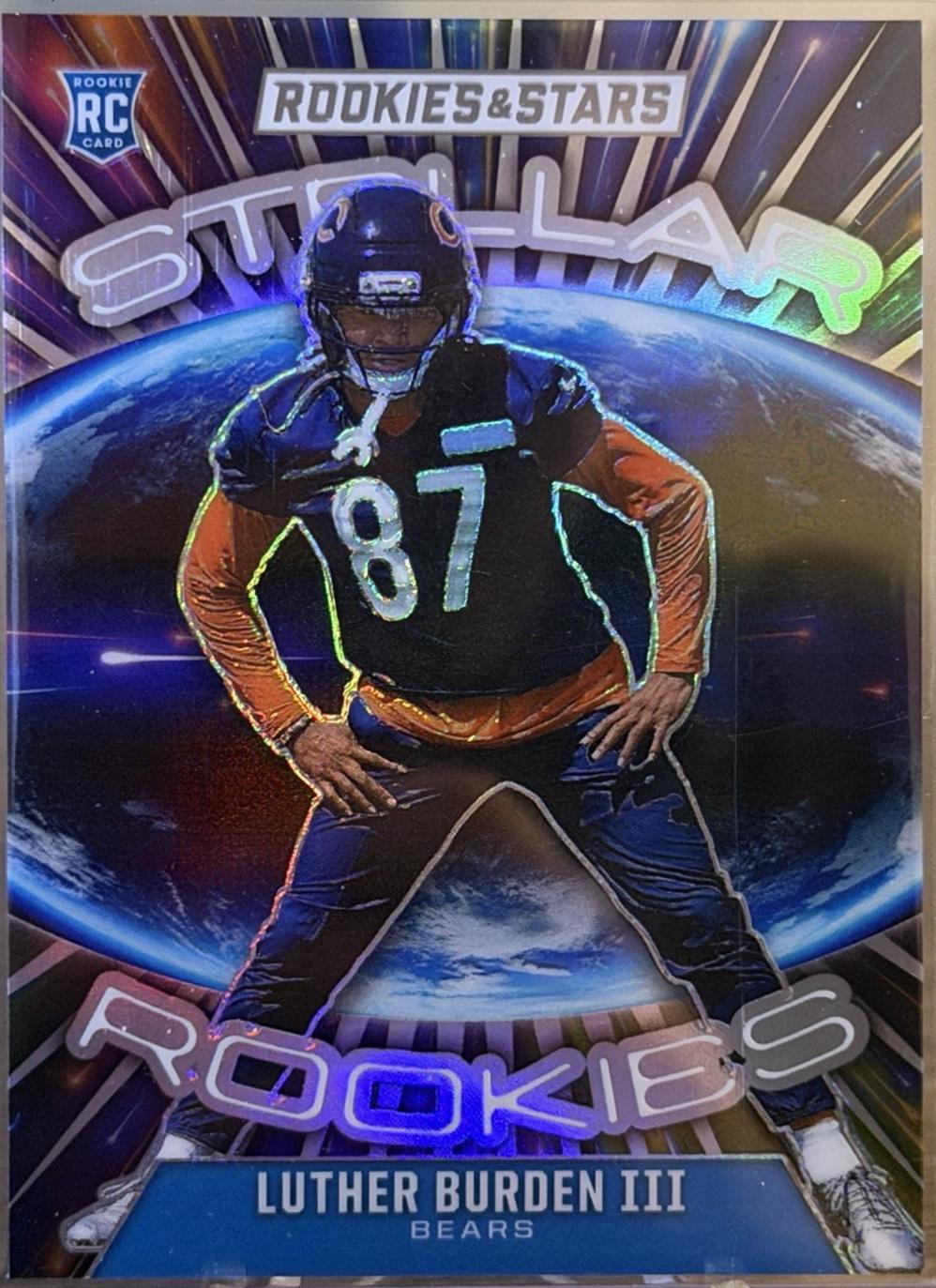 2025 Panini Rookies & Stars Stellar Rookie Luther Burden III #7 card