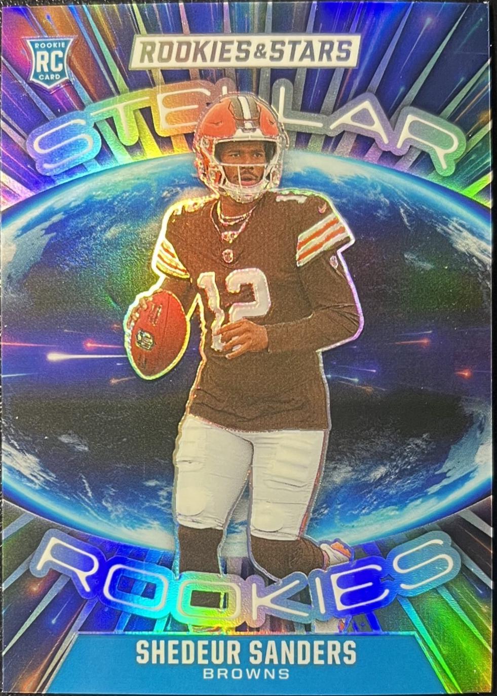 2025 Panini Rookies & Stars Stellar Rookie Shedeur Sanders #1 card