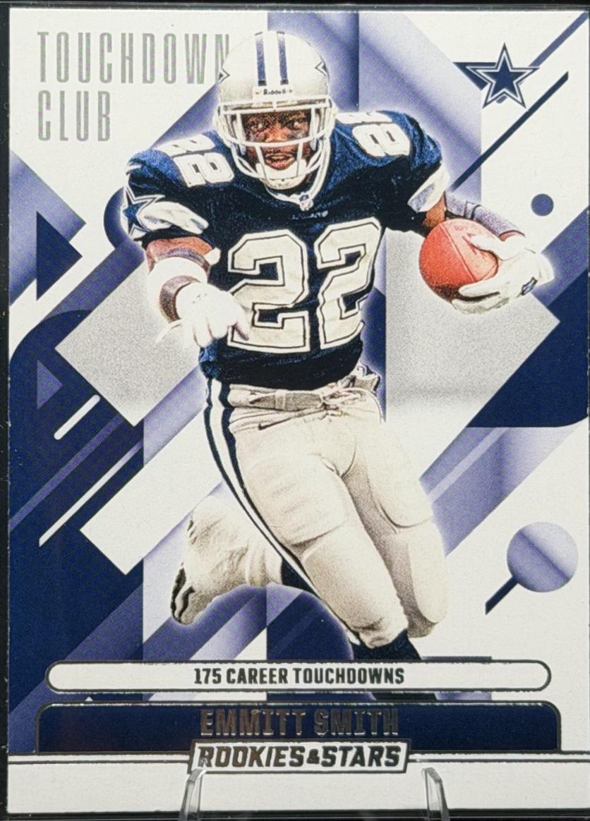 2025 Panini Rookies & Stars Touchdown Club Emmitt Smith #1 card