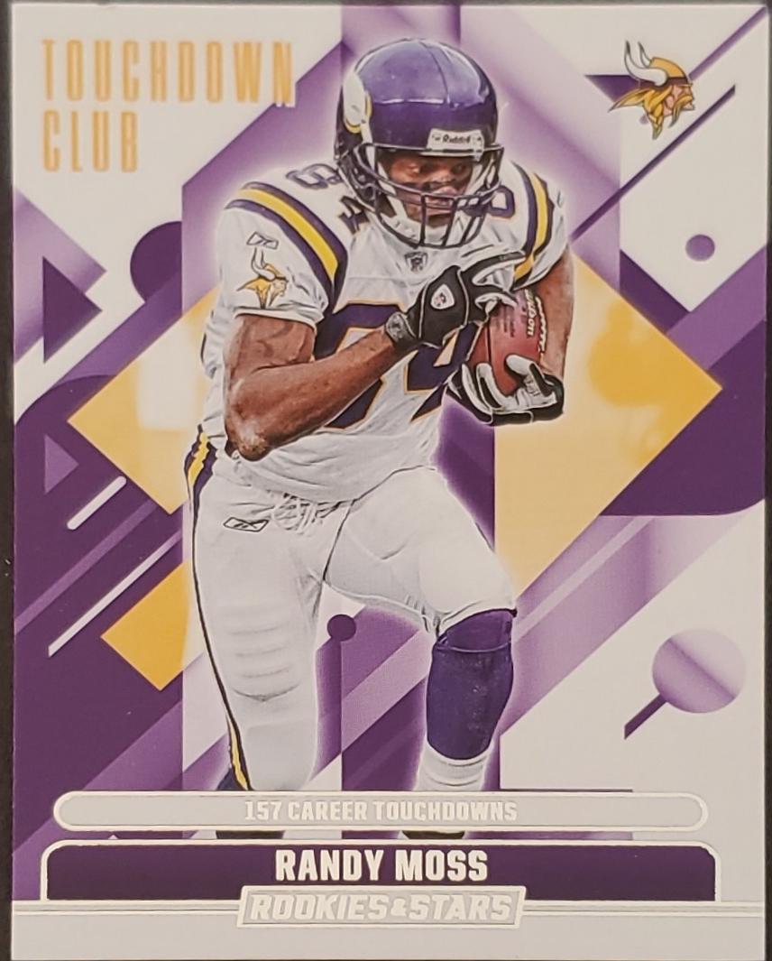 2025 Panini Rookies & Stars Touchdown Club Randy Moss #2 card