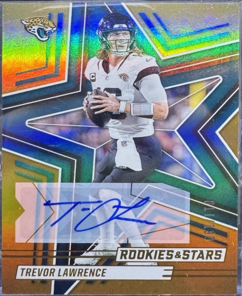 2025 Panini Rookies & Stars Trevor Lawrence [Signature] #84 card