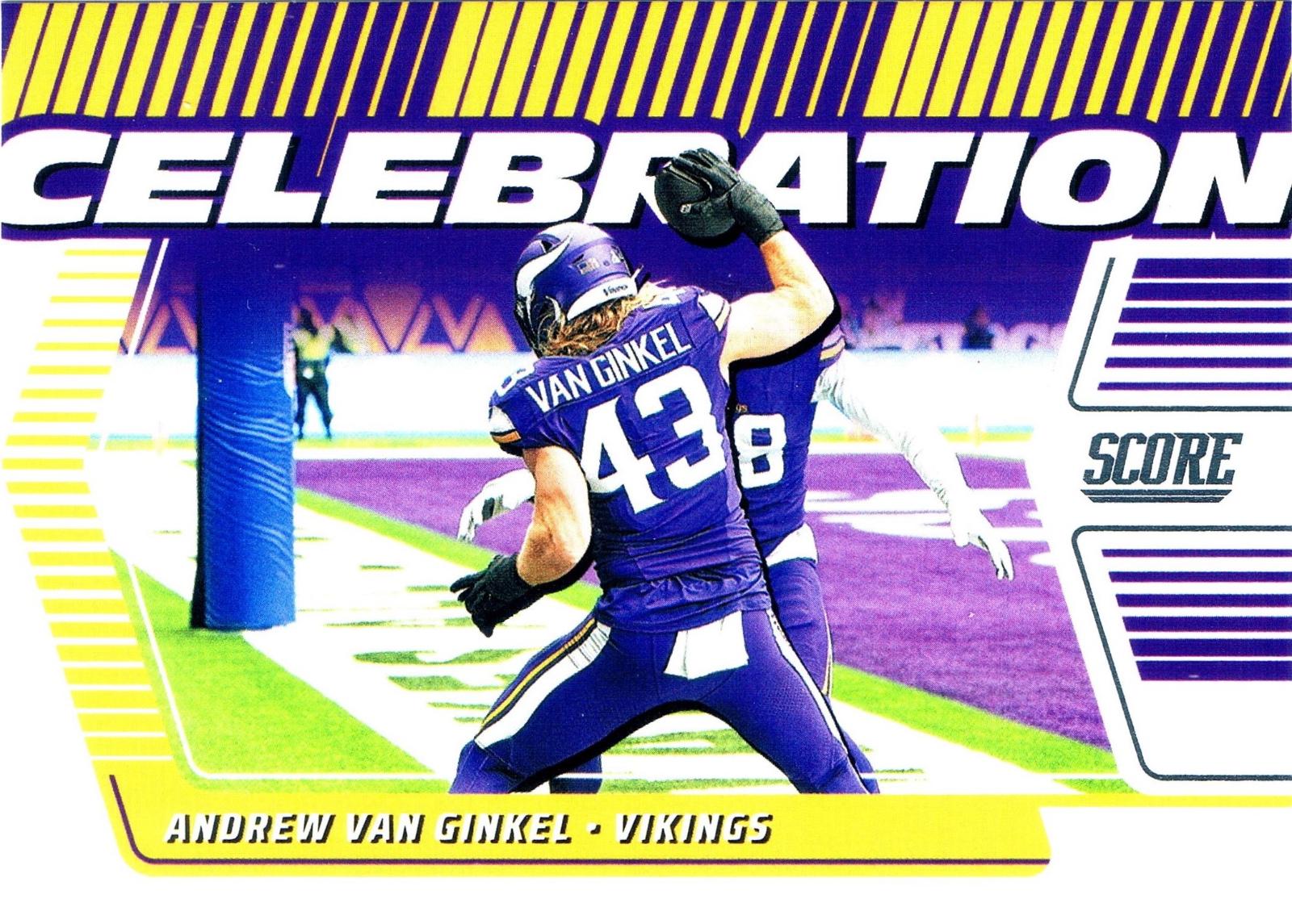 2025 Panini Score Celebration Andrew Van Ginkel #8 card