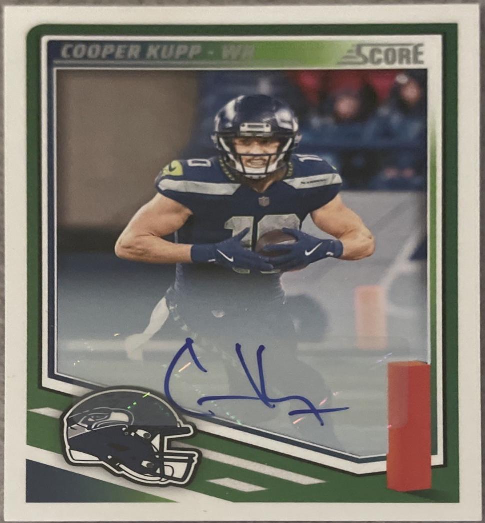 2025 Panini Score Cooper Kupp [Signature] #277 card