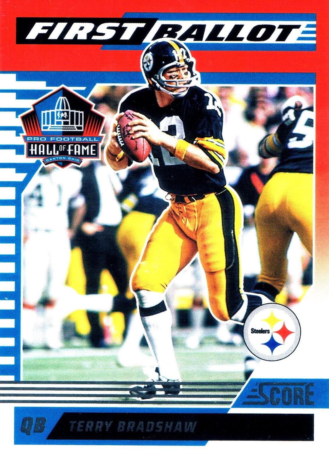 2025 Panini Score First Ballot Terry Bradshaw #10 card