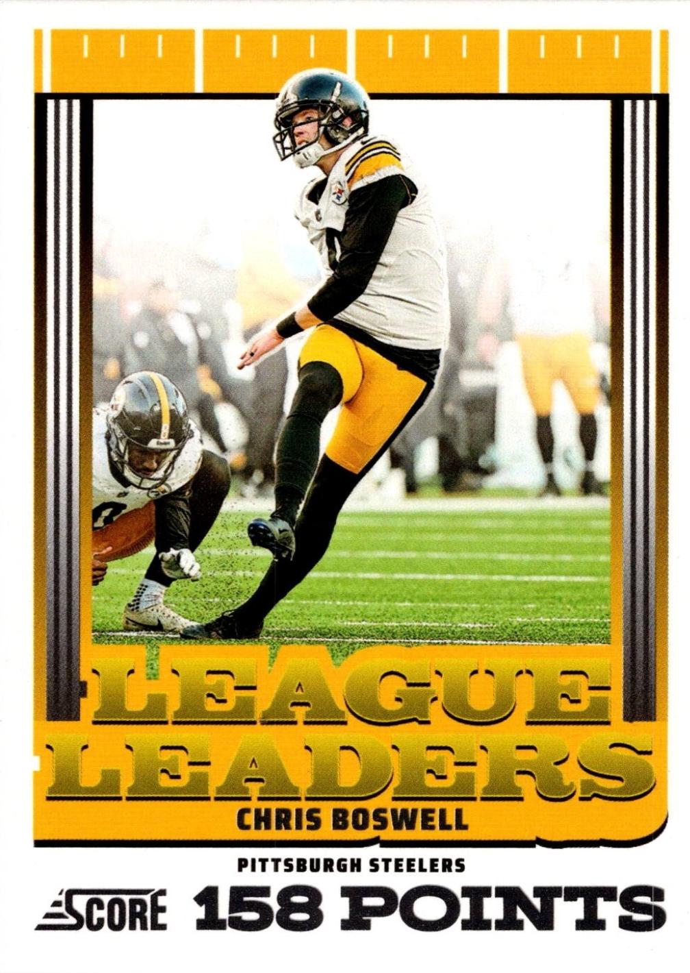 2025 Panini Score League Leaders Chris Boswell #6 card