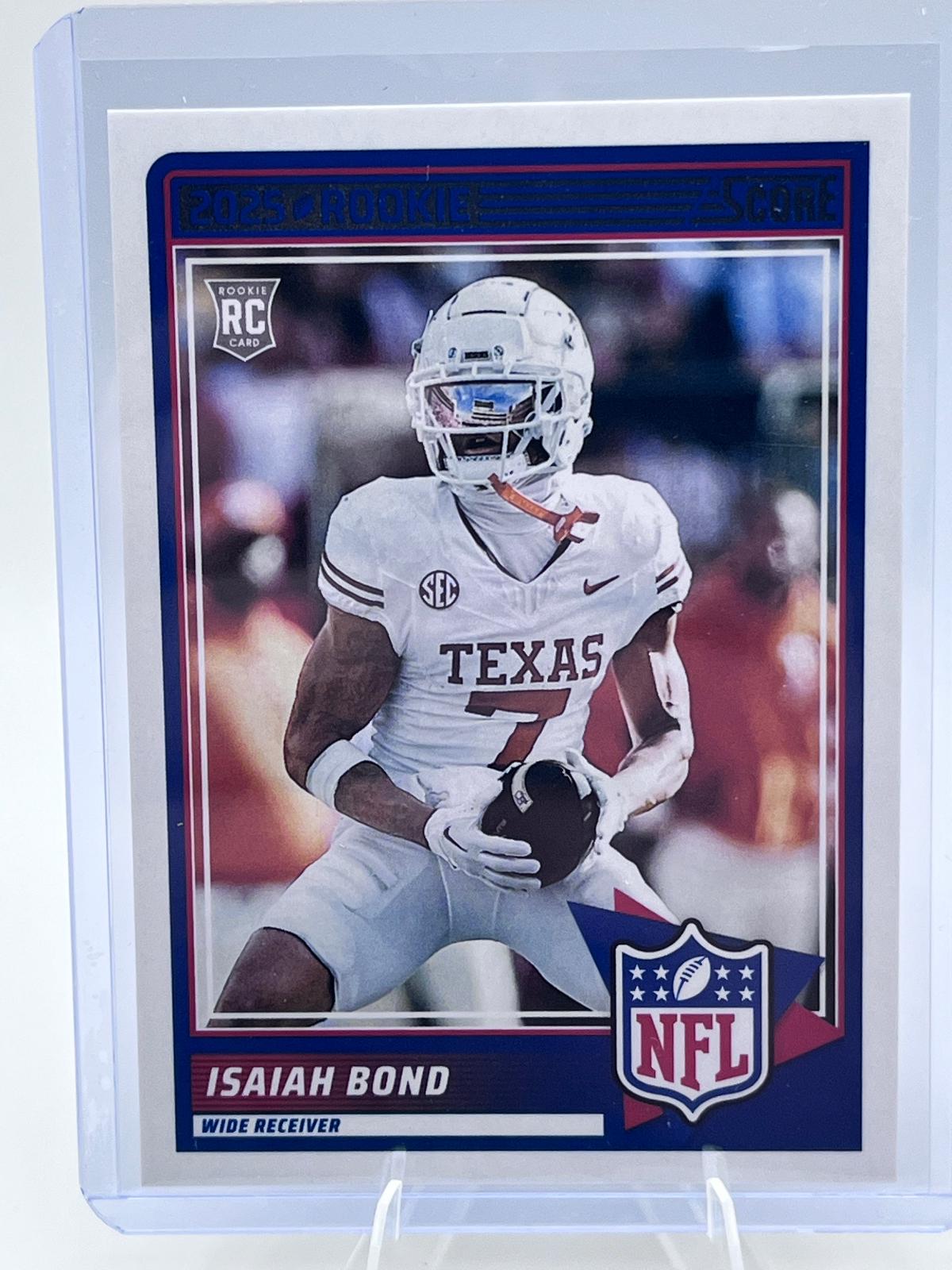 2025 Panini Score Rookie Isaiah Bond #53 card