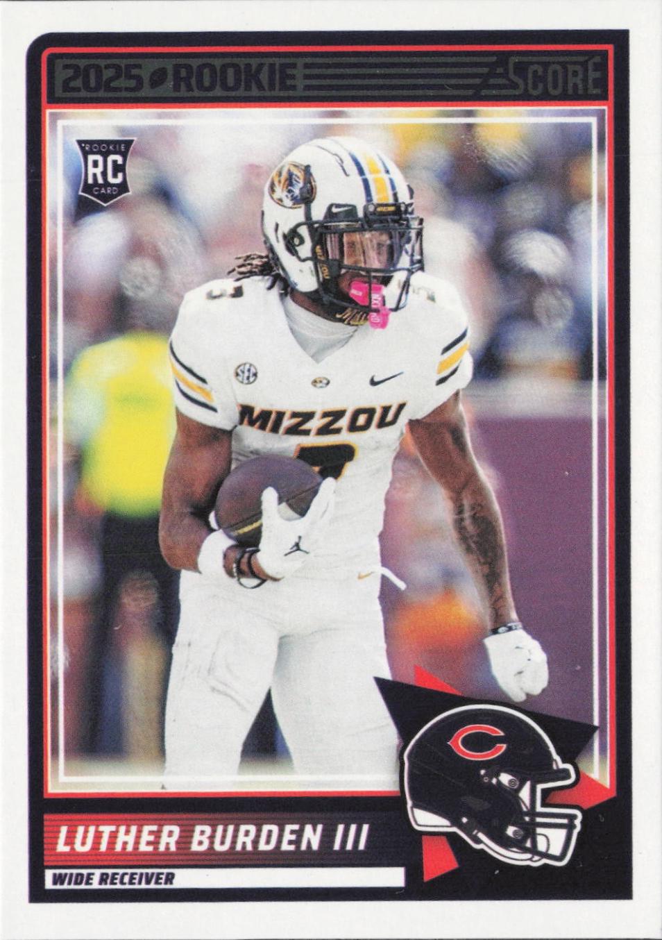 2025 Panini Score Rookie Luther Burden III #18 card