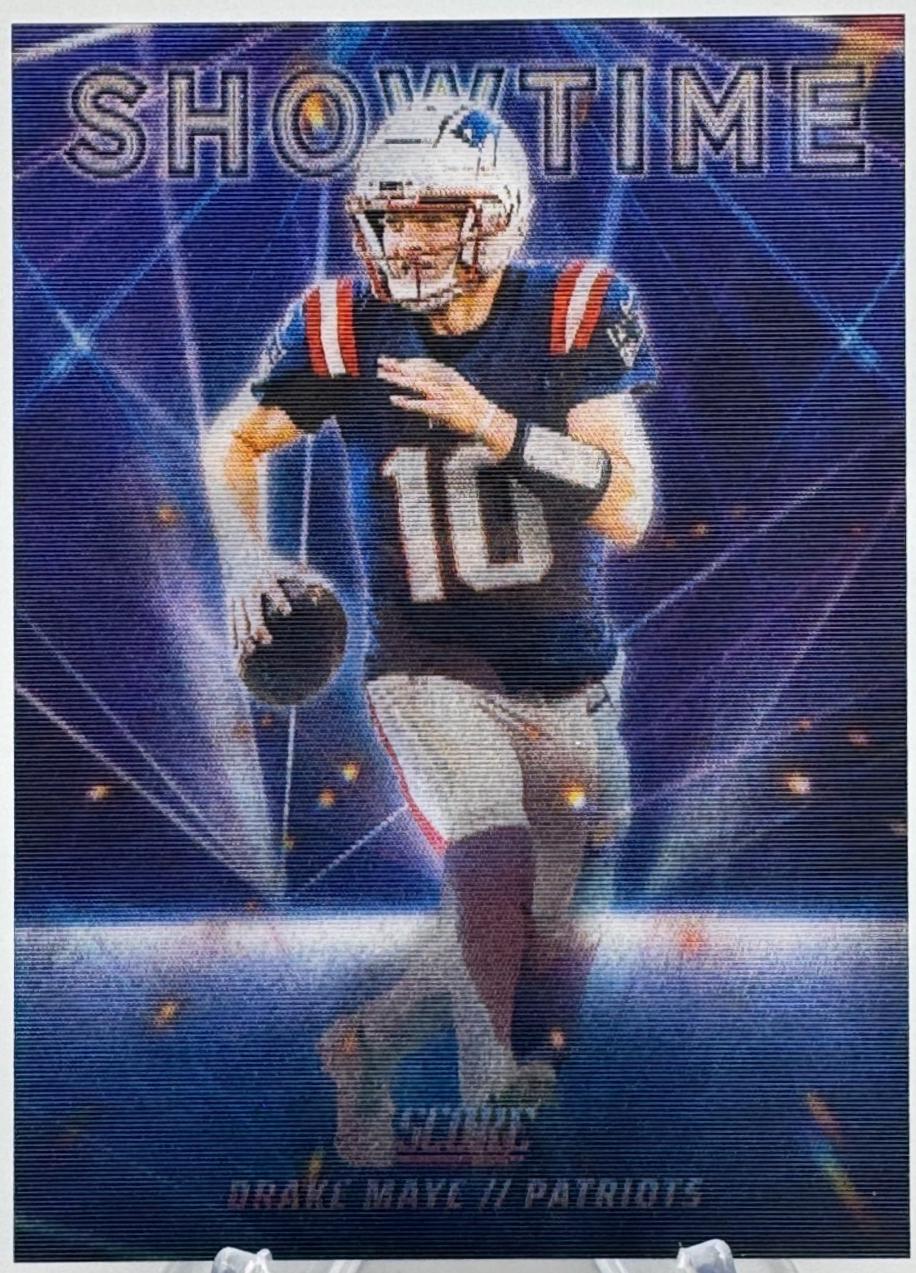 2025 Panini Score Showtime Drake Maye #4 card