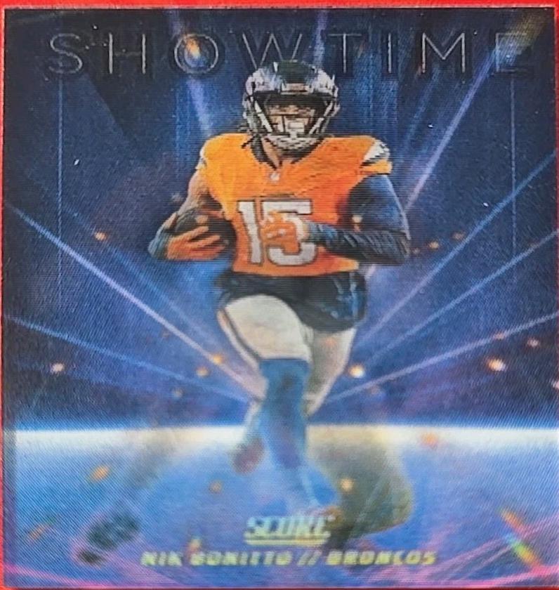 2025 Panini Score Showtime Nik Bonitto #8 card
