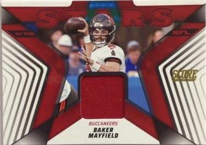 2025 Panini Score Stars of the NFL Jersey Baker Mayfield #46 card