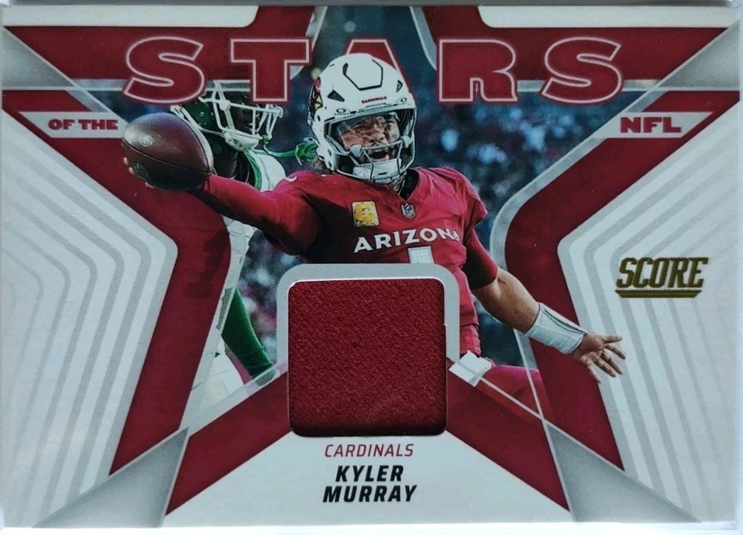 2025 Panini Score Stars of the NFL Jersey Kyler Murray #1 card