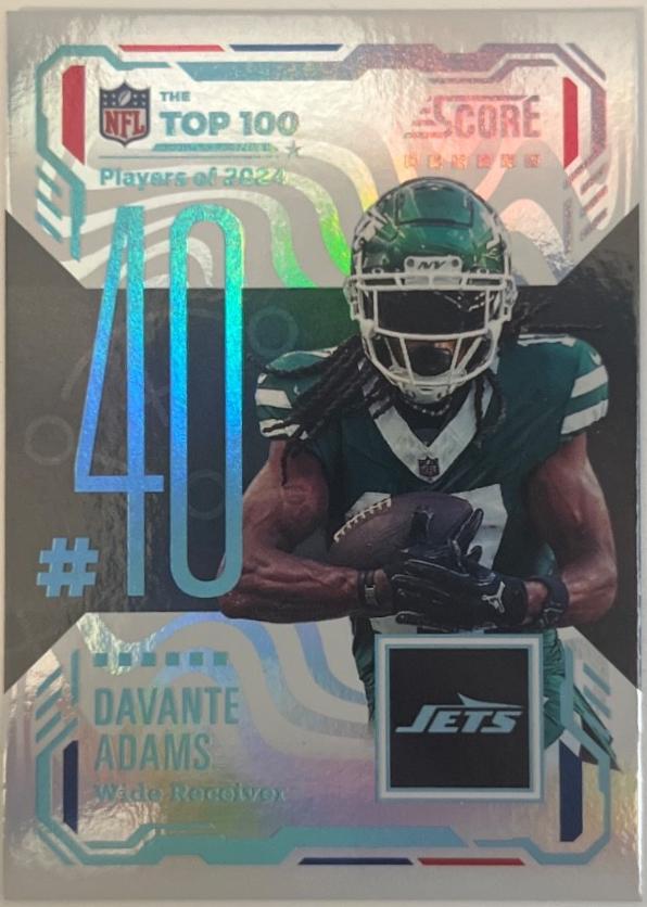 2025 Panini Score Top 100 Davante Adams #40 card