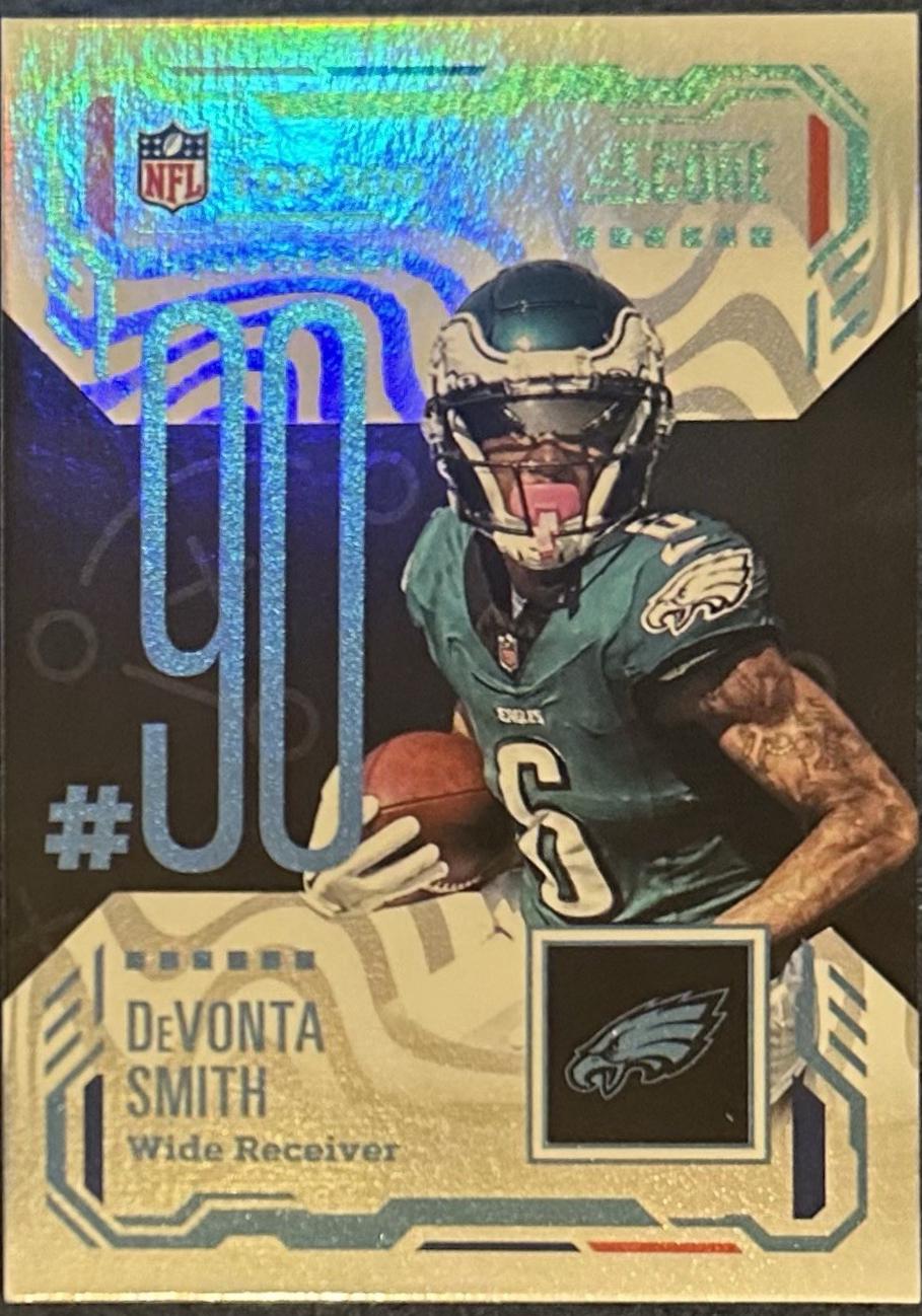 2025 Panini Score Top 100 DeVonta Smith #90 card