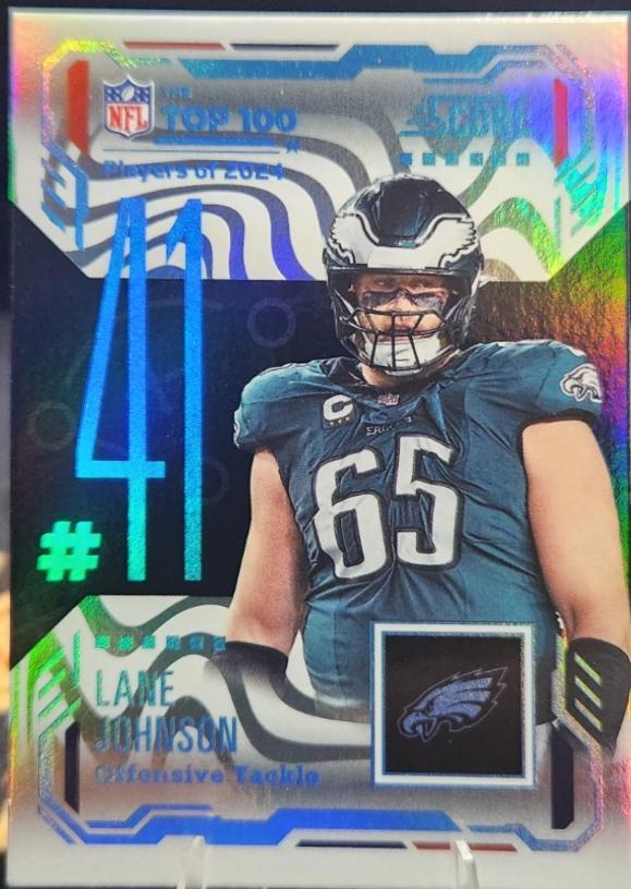2025 Panini Score Top 100 Lane Johnson #41 card