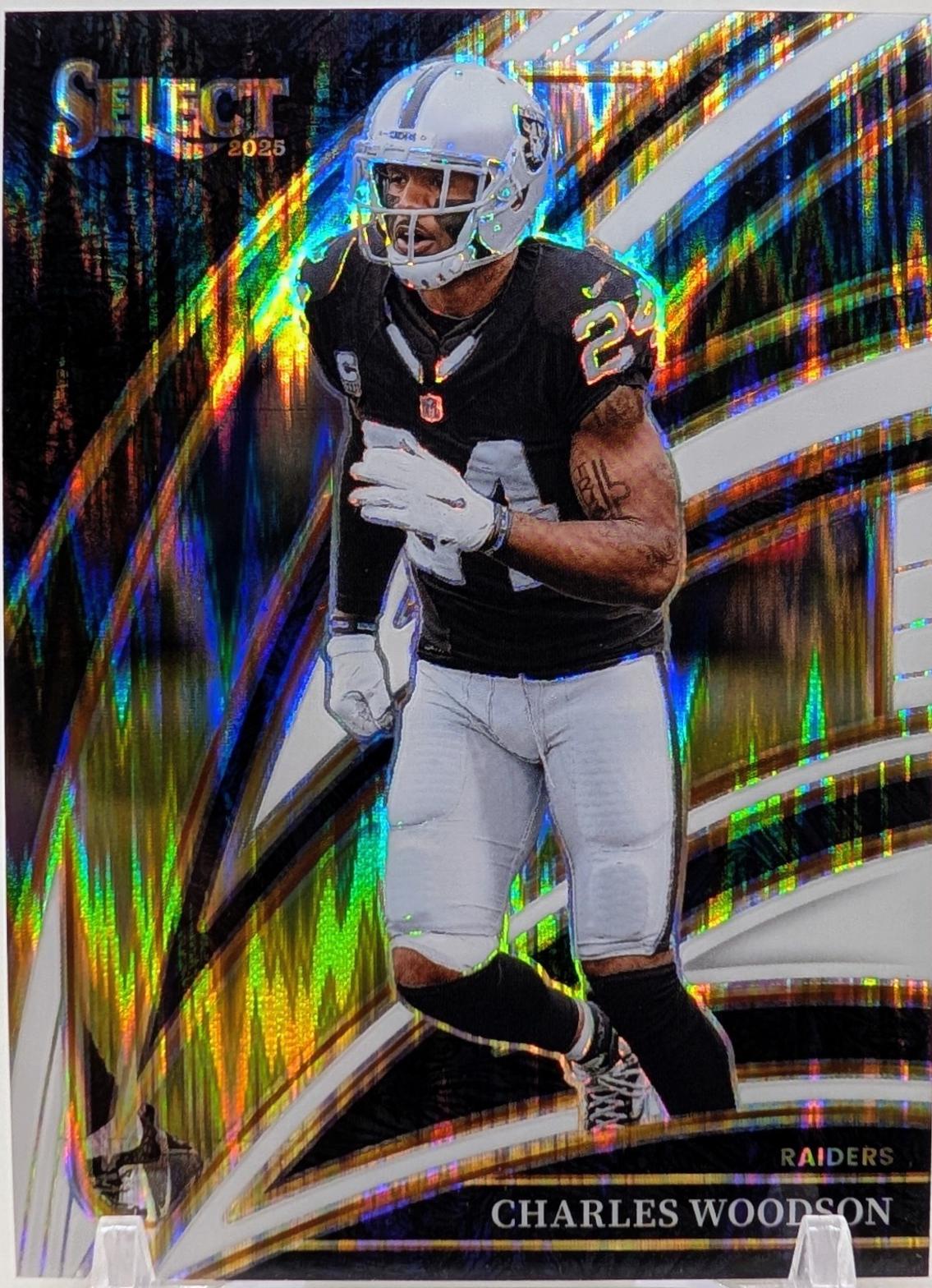 2025 Panini Select Charles Woodson [White Sparkle] #250 card