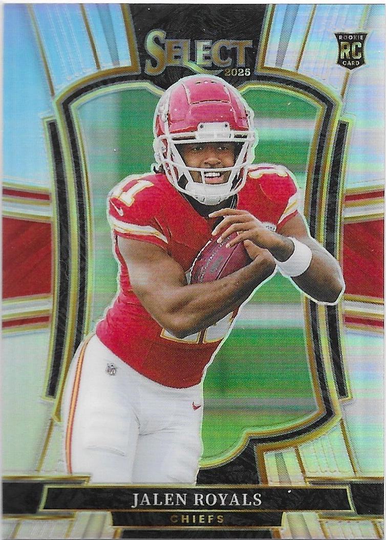 2025 Panini Select Jalen Royals [Silver Prizm] #108 card