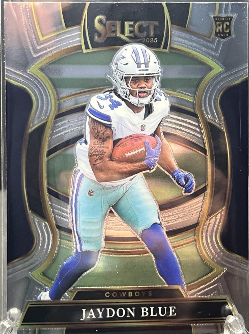 2025 Panini Select Jaydon Blue [Blue Prizm] #96 card