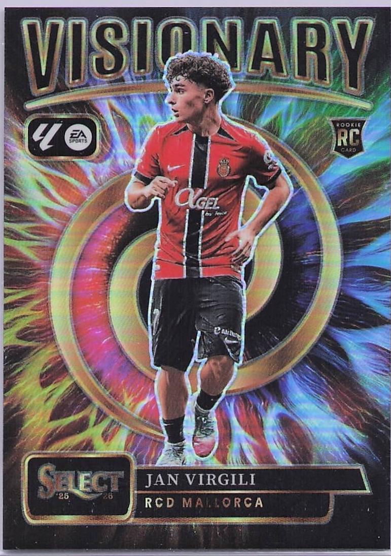 2025 Panini Select La Liga Visionary Jan Virgili #15 card