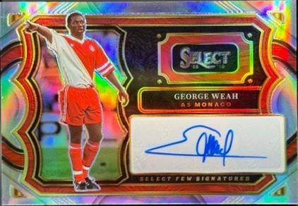 2025 Panini Select Ligue 1 Select Few Signature George Weah #15 card