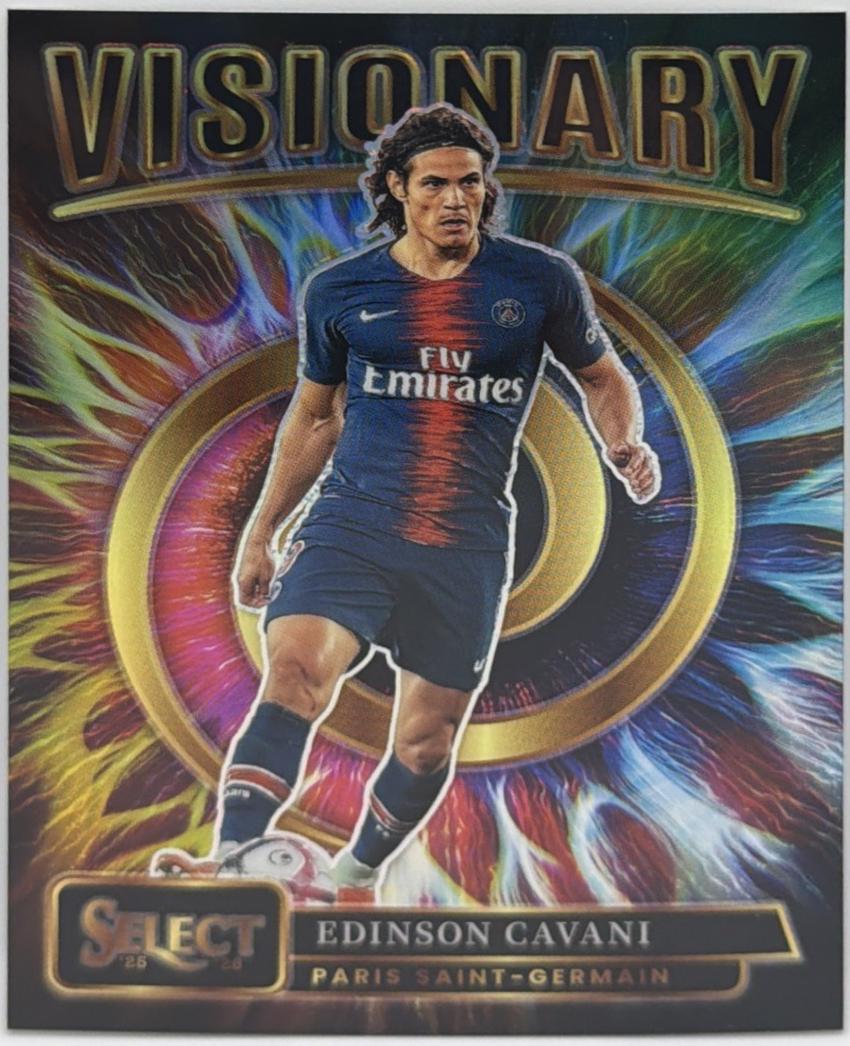 2025 Panini Select Ligue 1 Visionary Edinson Cavani #24 card