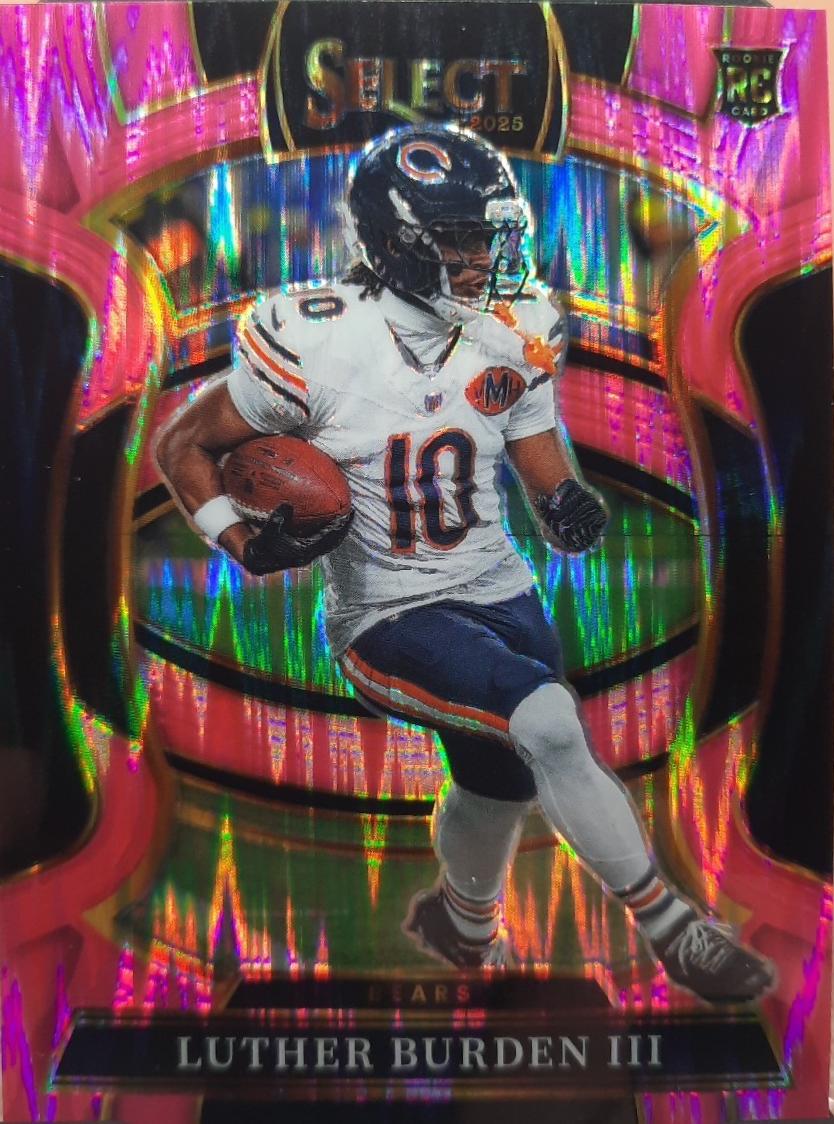2025 Panini Select Luther Burden III [Pink Prizm Shock] #72 card