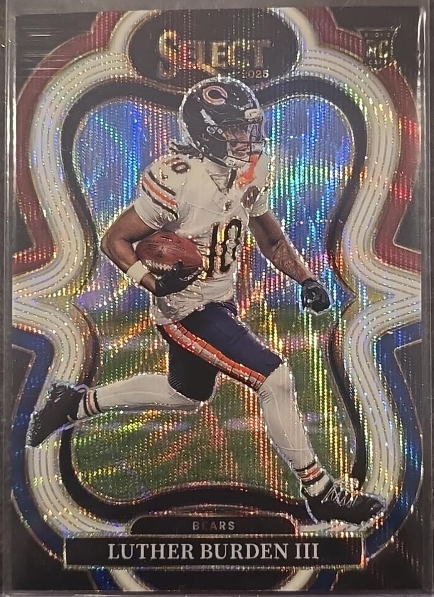 2025 Panini Select Luther Burden III [Tri-Color Prizm] #372 card