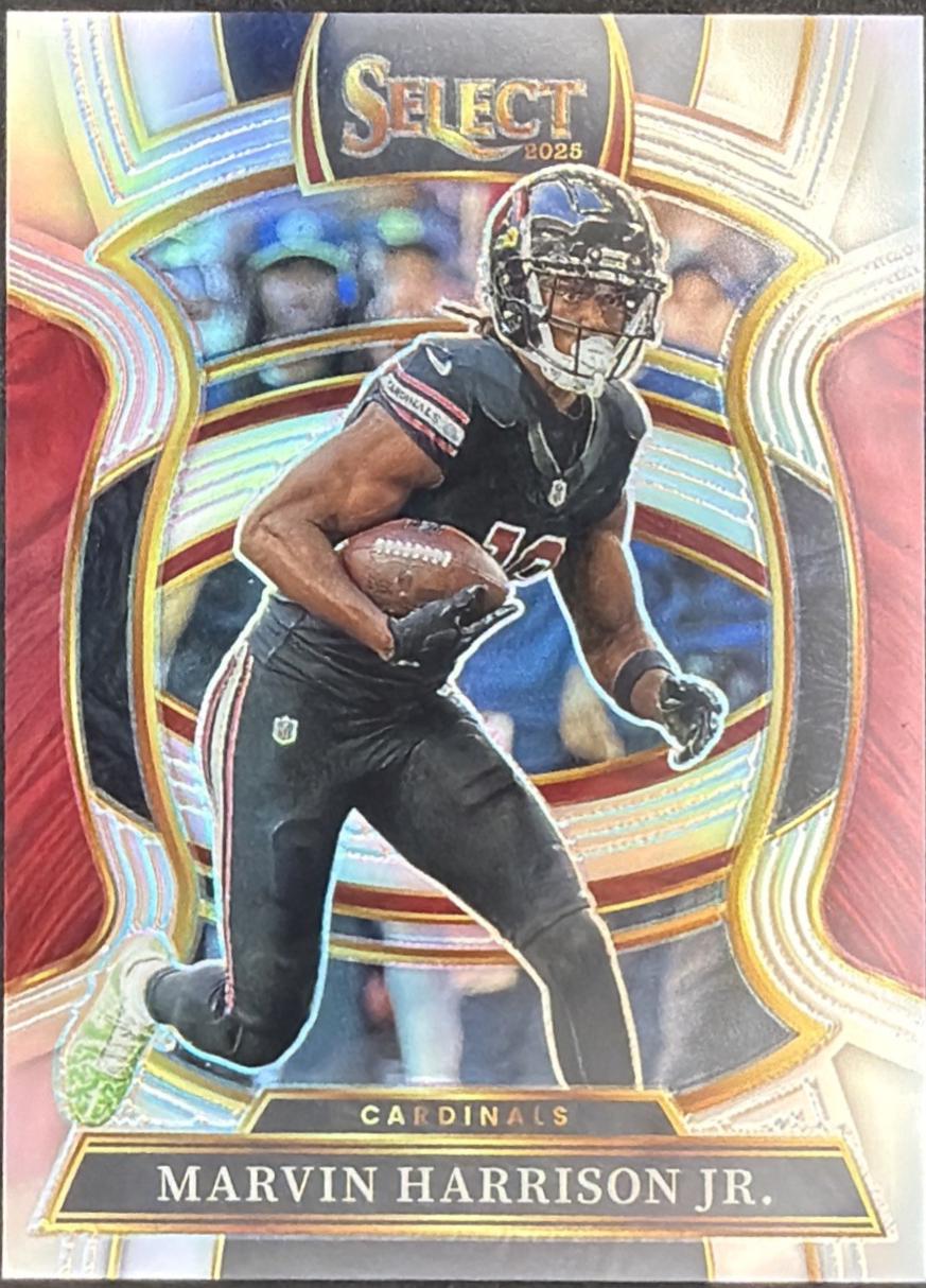 2025 Panini Select Marvin Harrison Jr. [Silver Prizm] #22 card