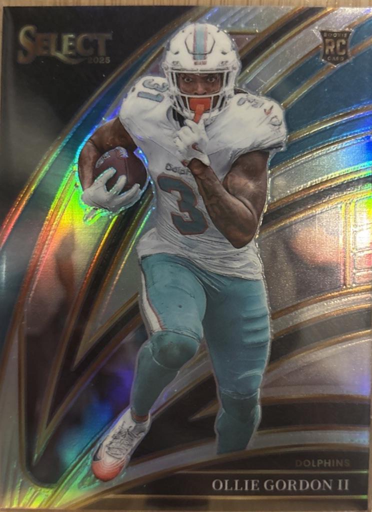 2025 Panini Select Ollie Gordon II [Silver Prizm] #281 card