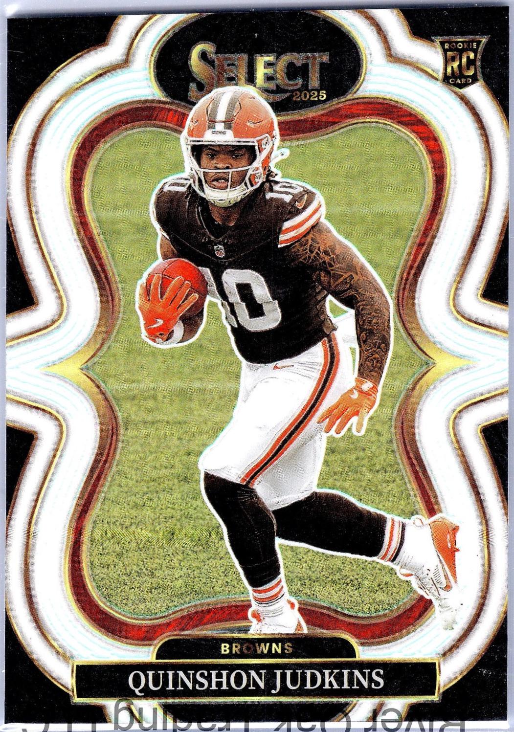 2025 Panini Select Quinshon Judkins [Silver Prizm] #356 card
