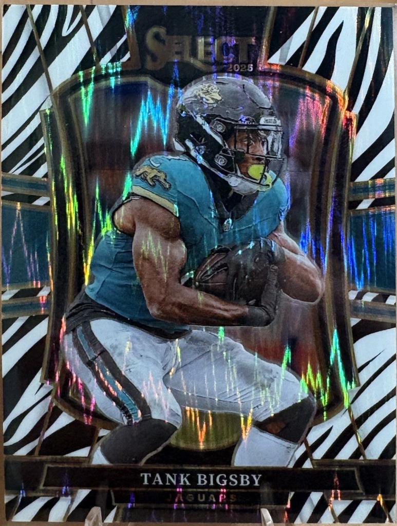2025 Panini Select Tank Bigsby [Zebra Prizm] #129 card