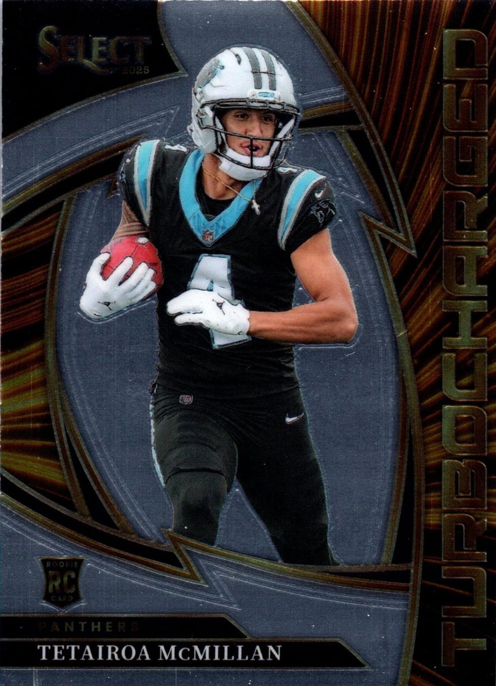 2025 Panini Select Turbocharged Tetairoa McMillan #22 card